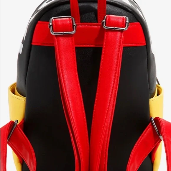 Loungefly Mickey Mouse cosplay Mini backpack and wallet - Picture 4 of 6